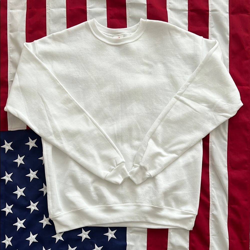 Classic White Men's Sweater